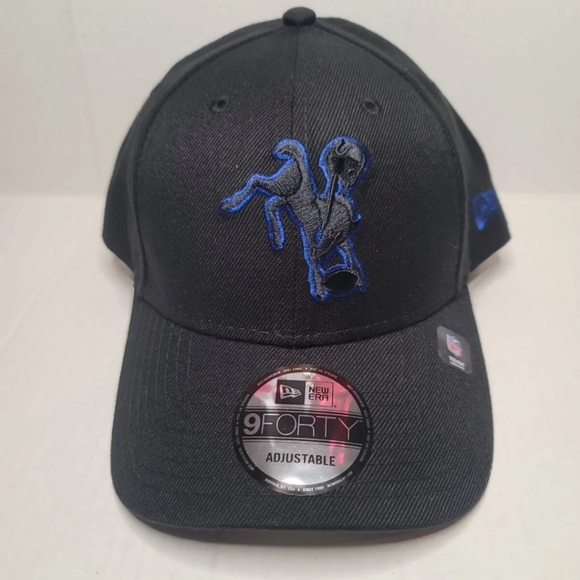 Indianapolis Colts New Era Throwback Logo Momentum 9FORTY Snapback Hat Cap NEW - Picture 1 of 7